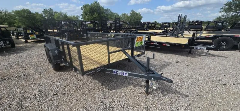 2025 Tiger Trailers - Utility Trailer 83"X14' - Expanded Sides - 4' Gate - 7K GVWR -