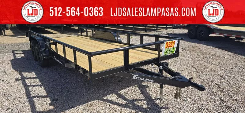 2025 TexLine 83" x 18' Utility Trailer