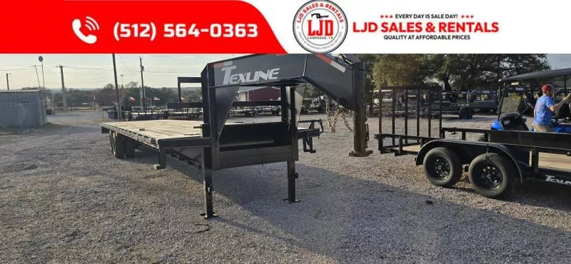2026 Texline - Dually Deckover Trailer - 40' Flatbed -