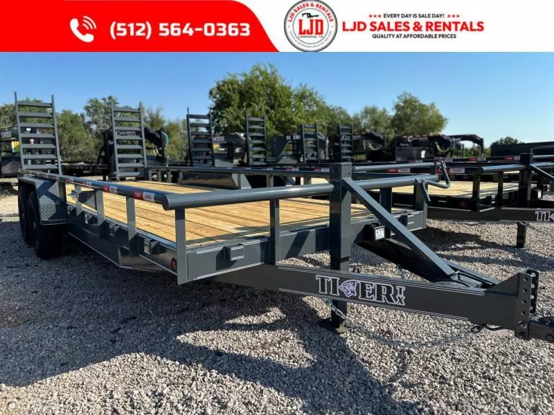 2026 Tiger Pipe top - 83' X 20' - Equipment Trailer
