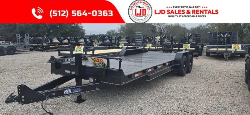 2026 AMW Trailers - 83" x 22 - Car Hauler