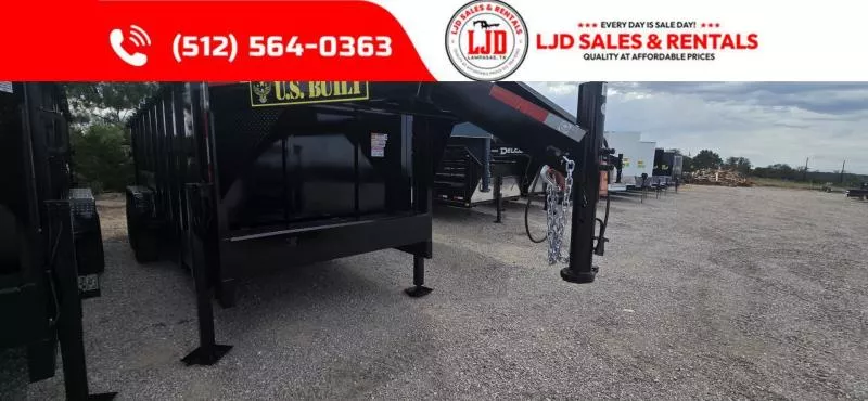 2025 Texas Pride - 7' X 18' X 4' - Dump Trailer