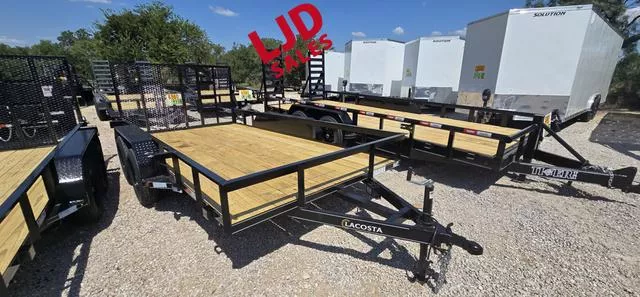 2025 Lacosta Trailers - Utility Trailer - 77" X 12'