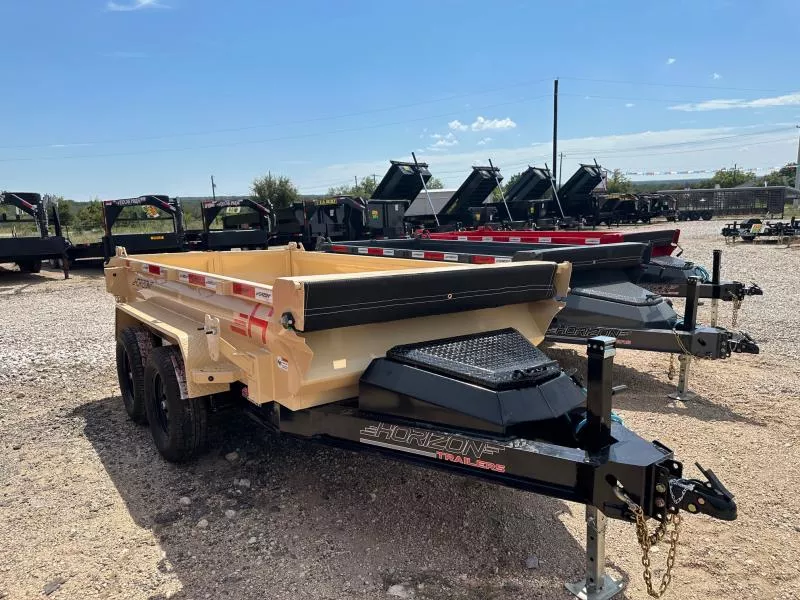 2026 Horizon Trailers 5' x 10' x 18" Dump Trailer