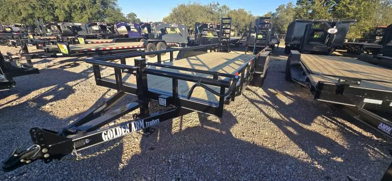 2026 Golden Arm - 83" x 20' - Pipe Top -  Equipment Trailer