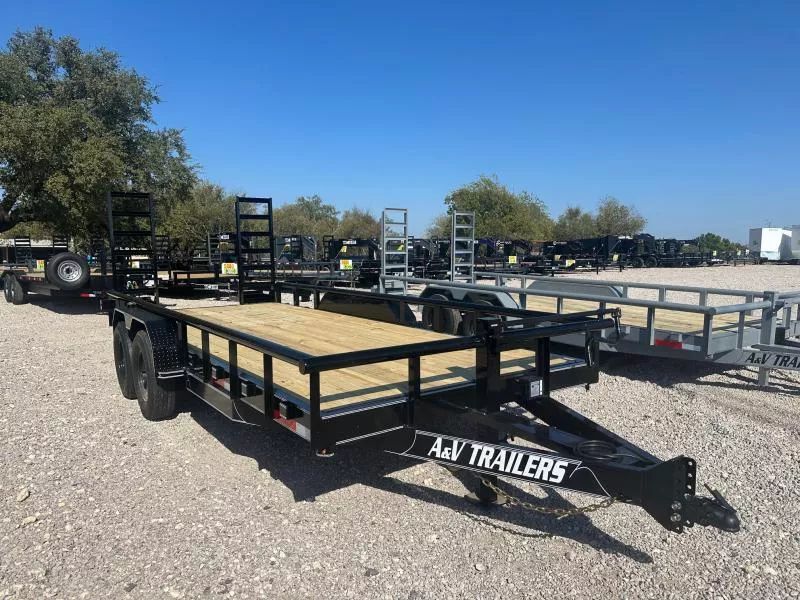 2026  - A & V - 83" X 20' - Pipe Top - Equipment Trailer