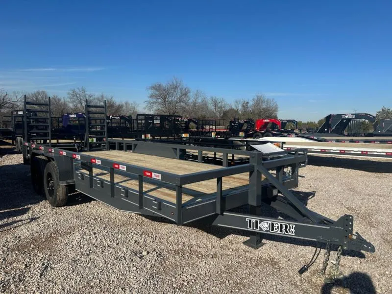 2026 Tiger Trailers 83" X 20' - HD Pipetop
