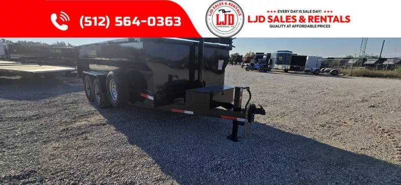 2026 Texas Pride Trailers  - 14' x 3' Dump Trailer Dump Trailer