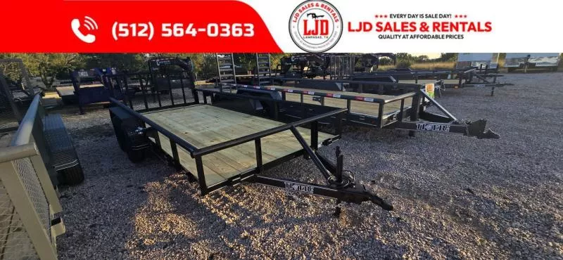 2025 Tiger - 77x16 - 4' - GATE Utility Trailer