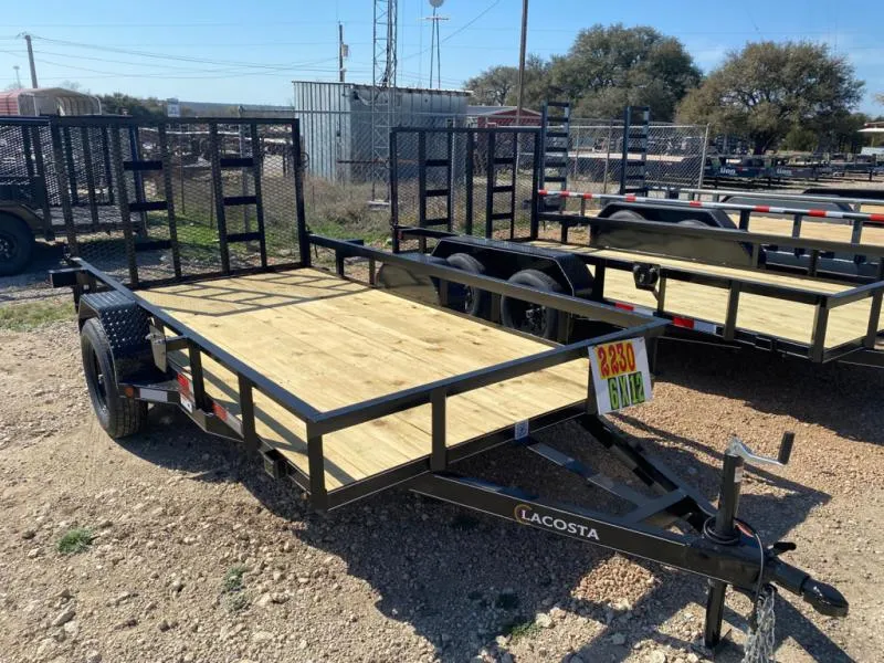 2026 Lacosta Trailers - Utility Trailer - 6 X 12 - 