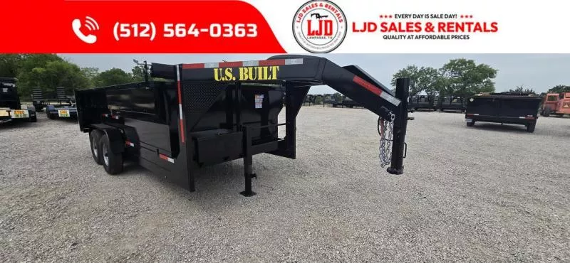 2026 Texas Pride Trailers - 14' x 3' 16K GVWR - Dump Trailer