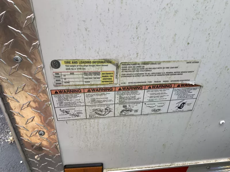 used Cargo (Enclosed) Trailers Cynergy Cargo  for sale, in Saint Louis, MO Thumbnail 6