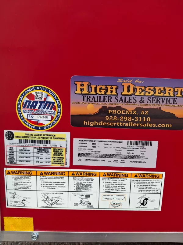 2023 Mirage Trailers xcel