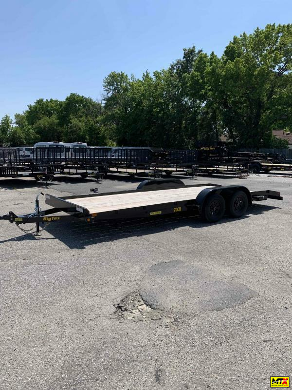 2023 Big Tex 18' 60EC Car Trailer w/ Slide in Ramps MTX Trailer l Big Tex Trailers in VA