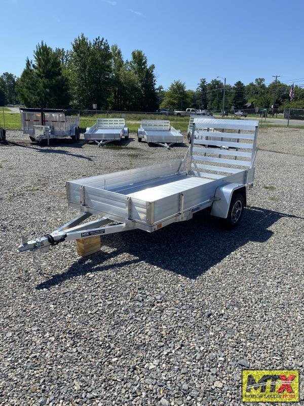 2021 Mission 5x8 Aluminum Trailer w/ 10" Solid Sides 2021 Mission 5x8 Aluminum Trailer w/ 10" Solid Sides