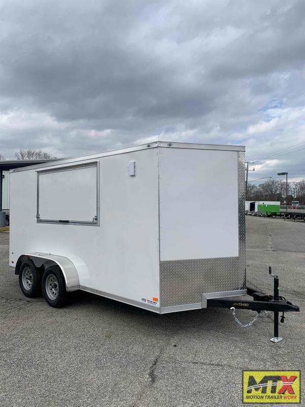 2022 Covered Wagon 7x14 Gold Series w/ Side Concession Door 2022 Covered Wagon 7x14 Gold Series w/ Side Concession Door