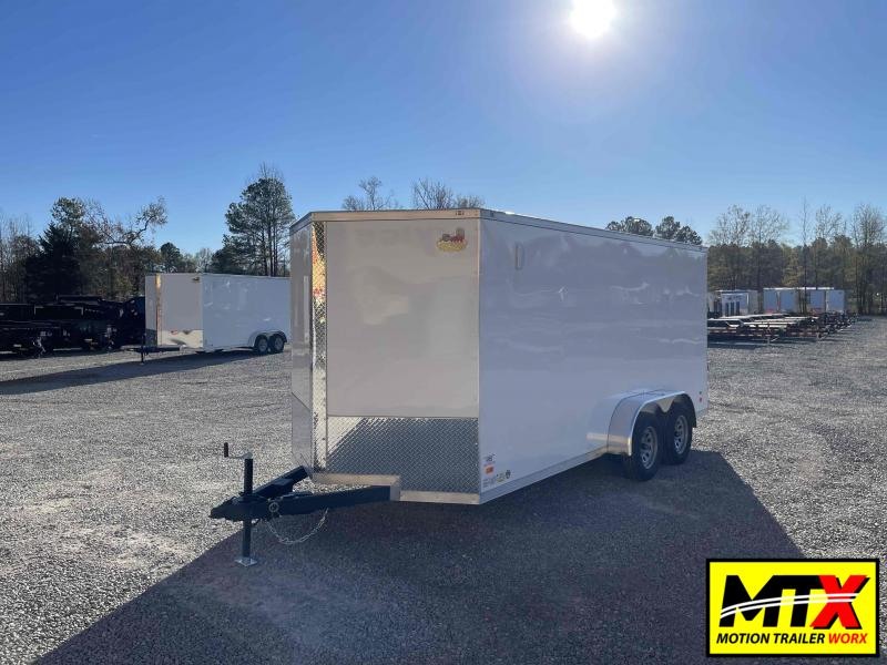 2023 Covered Wagon 7x16 Gold Series w/ Extra Height & Ramp 2023 Covered Wagon 7x16 Gold Series w/ Extra Height & Ramp