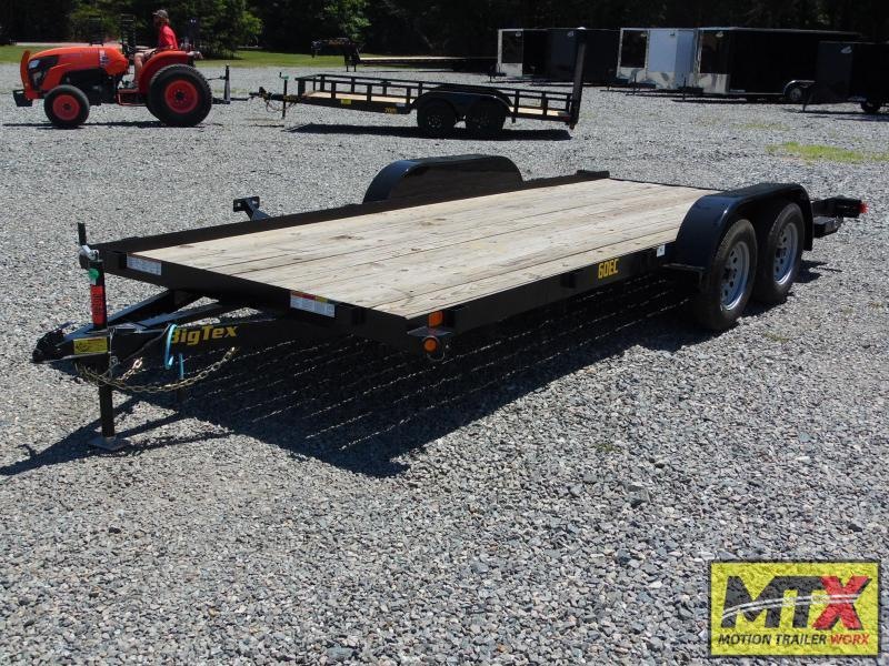 2021 Big Tex 18' 60EC Car Trailer w/ Slide in Ramps 2021 Big Tex 18' 60EC Car Trailer w/ Slide in Ramps