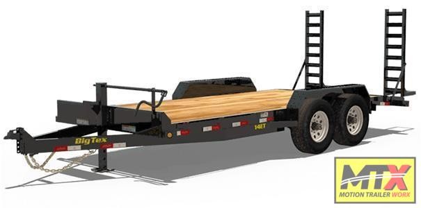 2021 Big Tex 20' 14ET 14K Equipment Trailer w/ Fold Up Ramps 2021 Big Tex 20' 14ET 14K Equipment Trailer w/ Fold Up Ramps