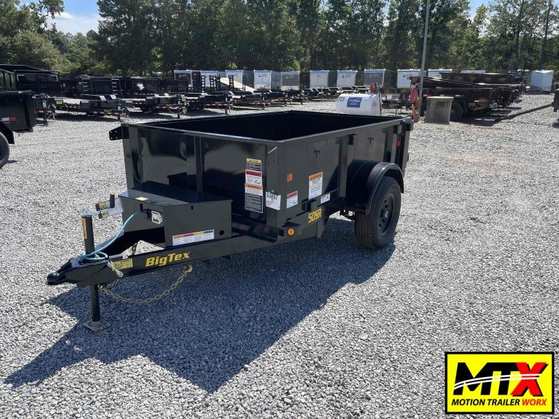 2023 Big Tex 5x8 50SR 5K Dump Trailer w/ Double Doors 2023 Big Tex 5x8 50SR 5K Dump Trailer w/ Double Doors