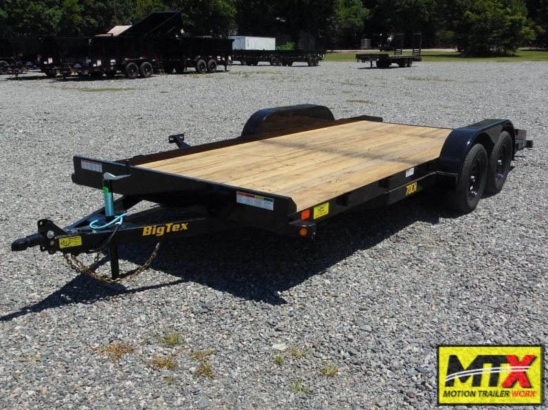 2022 Big Tex 18' 70CH 7K Car Trailer w/ Dovetail & Slide in Ramps 2022 Big Tex 18' 70CH 7K Car Trailer w/ Dovetail & Slide in Ramps
