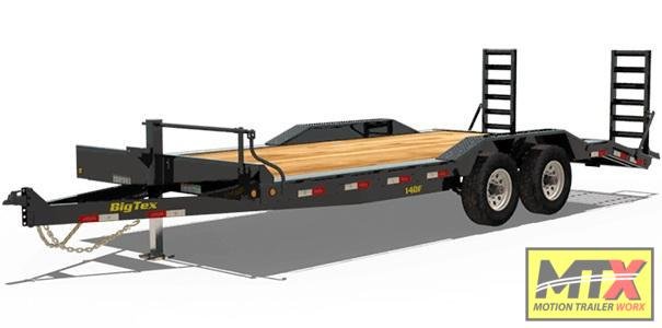 2020 Big Tex 22' 14DF 14K Equipment Trailer w/ Fold Up Ramps Equipment Trailer 2020 Big Tex 22' 14DF 14K Equipment Trailer w/ Fold Up Ramps Equipment Trailer