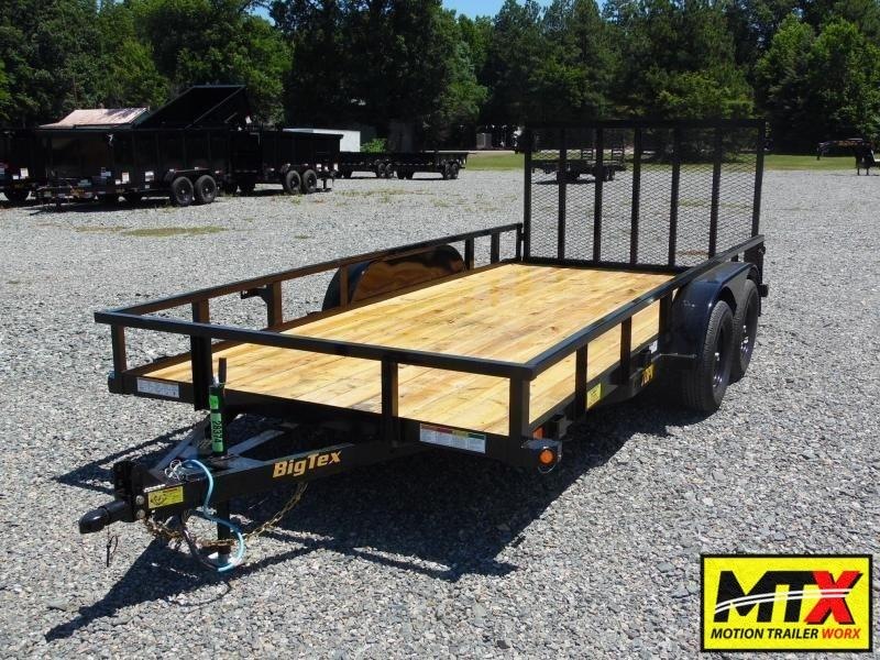2023 Big Tex Trailers 16' 70PI w/ 4' Spring Assist Tailgate 2023 Big Tex Trailers 16' 70PI w/ 4' Spring Assist Tailgate