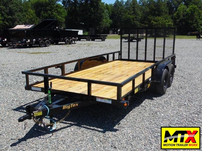 2022 Big Tex Trailers 16' 70PI w/ 4' Spring Assist Tailgate 2022 Big Tex Trailers 16' 70PI w/ 4' Spring Assist Tailgate
