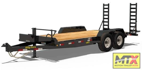 2021 Big Tex 18' 14ET 14K Equipment Trailer w/ Fold Up Ramps 2021 Big Tex 18' 14ET 14K Equipment Trailer w/ Fold Up Ramps