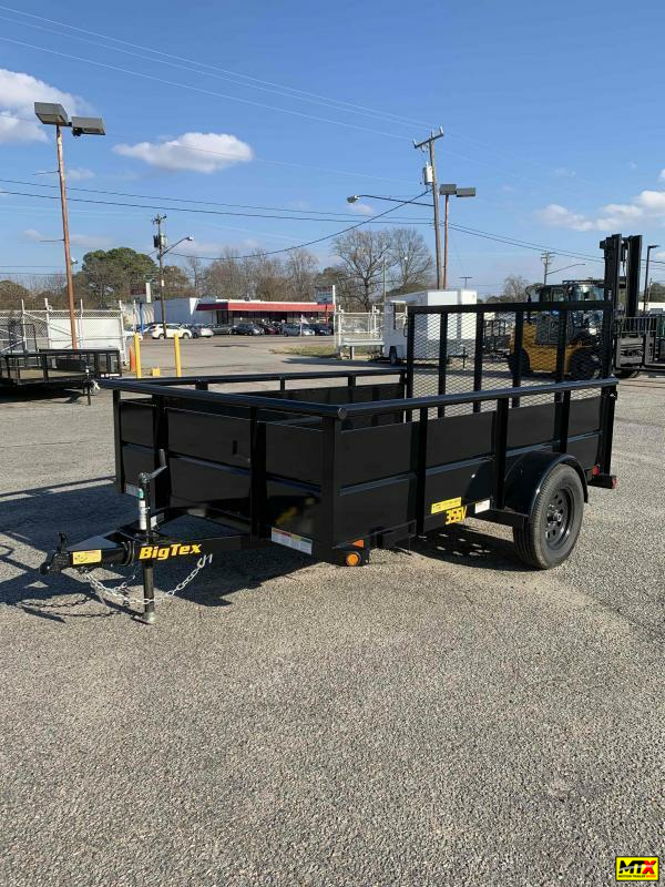 2023 Big Tex 12' 60PI w/ 4' Spring Assist Tailgate MTX Trailer l Big