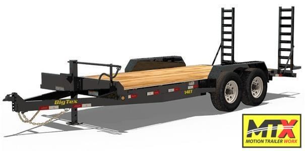 2020 Big Tex 16' 14ET 14K Equipment Trailer w/ Fold Up Ramps 2020 Big Tex 16' 14ET 14K Equipment Trailer w/ Fold Up Ramps