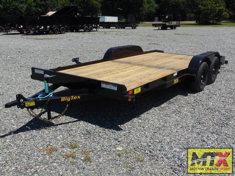 2022 Big Tex 18' 70CH 7K Car Trailer w/ Slide in Ramps 2022 Big Tex 18' 70CH 7K Car Trailer w/ Slide in Ramps