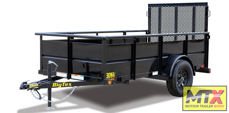 2021 Big Tex 5x8 30SV w/ 24" Solid Sides & 4' Spring Assist Gate 2021 Big Tex 5x8 30SV w/ 24" Solid Sides & 4' Spring Assist Gate
