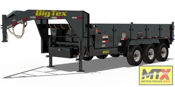 2021 Big Tex 7x16 21GX Low Pro 21K Dump w/ Slide in Ramps 2021 Big Tex 7x16 21GX Low Pro 21K Dump w/ Slide in Ramps