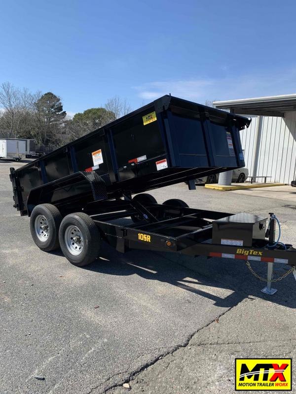 2023 Big Tex 6x12 90SR 10K Dump w/ Slide in Ramps MTX Trailer l Big