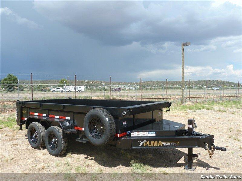 2022 Puma 14 Ft Dump Trailer 2022 Puma 14 Ft Dump Trailer