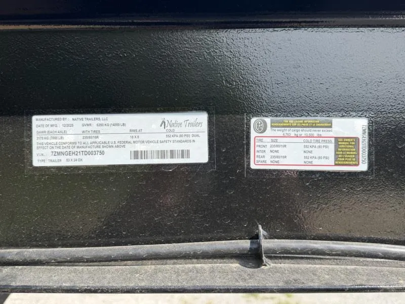 new Equipment / Flatbed Trailers Native Trailers  for sale, in New Tazewell, TN Thumbnail 12