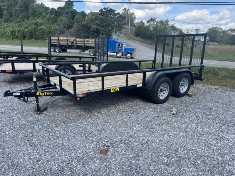 2019 Big Tex Trailers 60PI - Tandem Axle Pipe Top Utility (77 x 14)