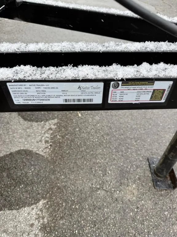 new Utility Trailers Native Trailers  for sale, in New Tazewell, TN Thumbnail 11