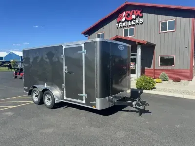 2027 Continental Cargo 7 x 14 Enclosed Trailer with Ramp Door