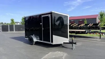 2027 Continental Cargo 6' x 12' V-Series With Barn Doors
