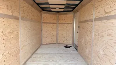 2027 Continental Cargo 6' x 12' V-Series With Barn Doors