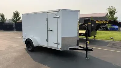 2027 Continental Cargo 5' x 10' Enclosed Trailer with Ramp Door