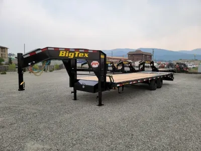 2027 Big Tex Trailers 102" x 20' with 5' Dove Tail and Mega Ramps