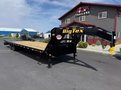 2027 Big Tex Trailers 102" x 25' with 5' Dove Tail and Mega Ramps