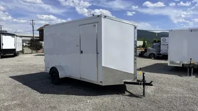 2027 Continental Cargo 6' x 12' V-Series With Ramp Door