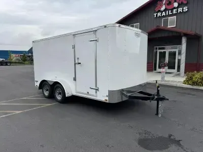 2026 Continental Cargo 7 x 14 Enclosed Trailer with Ramp Door