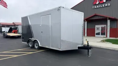 2026 Continental Cargo 8.5x16 V-Series with Ramp Door & Screwless Exterior
