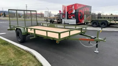 2026 Fox Trailers 714FS-X Utility Trailer With Off-road Package & Brakes