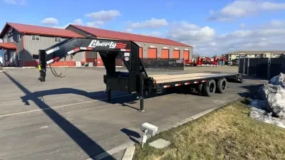 2026 Liberty Trailers 102" x 20' + 5' Dovetail with Mammoth Ramps